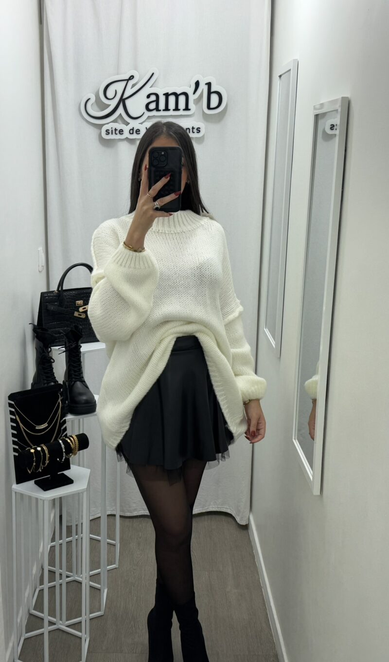 Pull Beige Doux