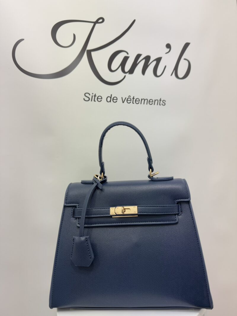 Sac A Main Bleu Marine Chic