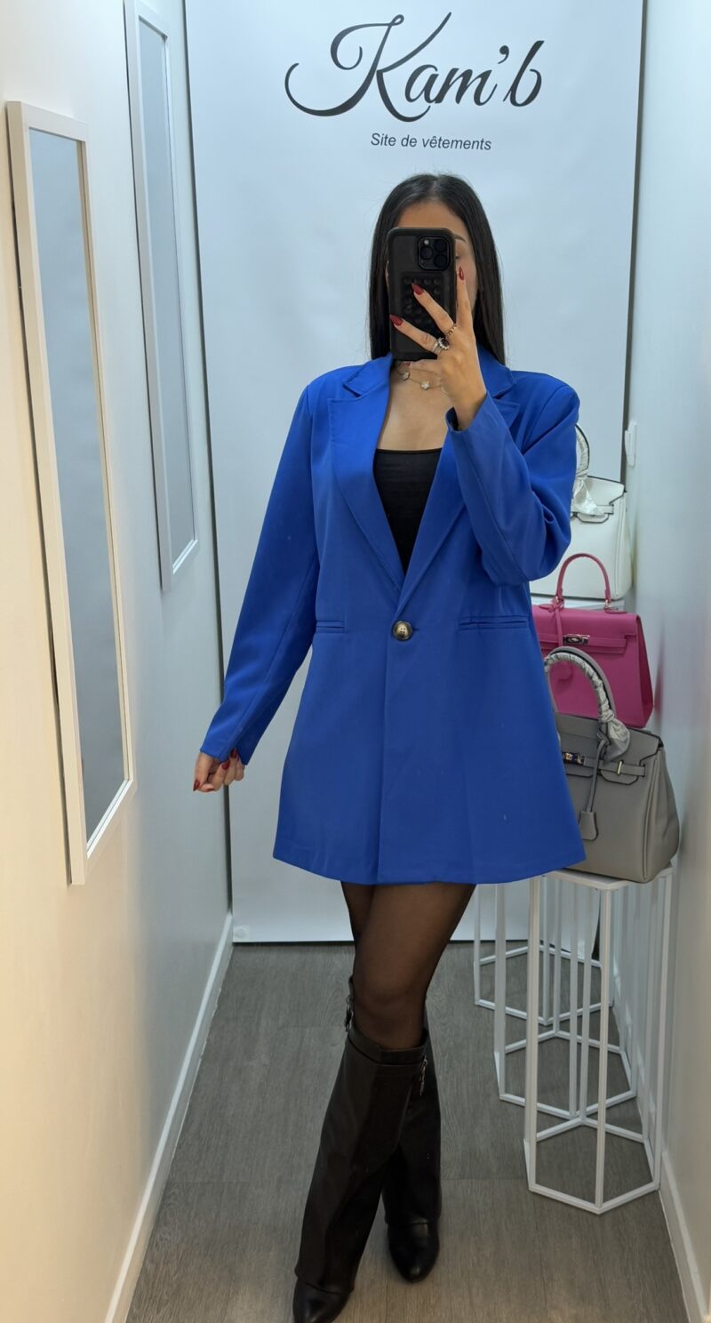 Robe Blazer Bleu